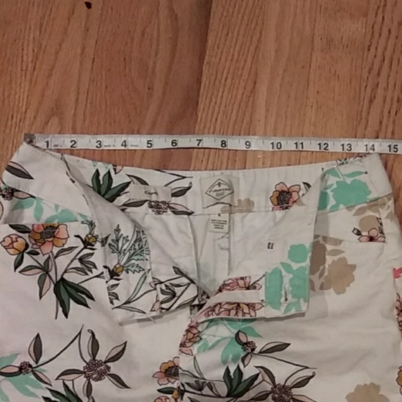 St John's Bay size 8 Flower Capris - Picture 2 of 5